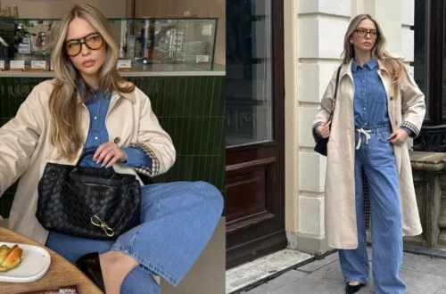 winter travel outfit