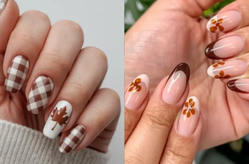 Thanksgiving nail
