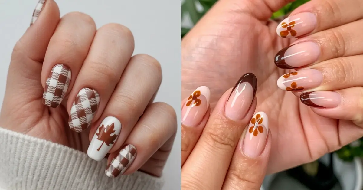 Thanksgiving nail