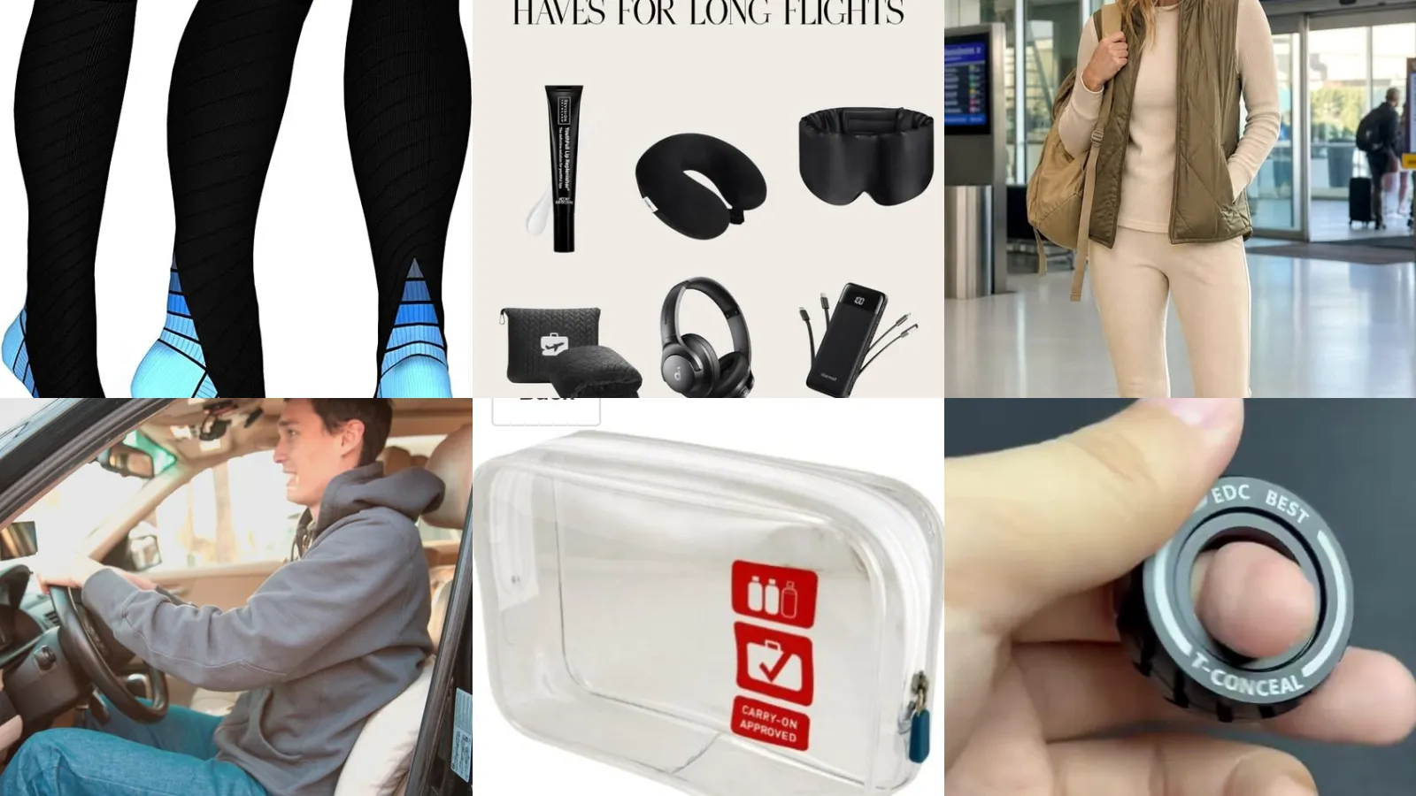 15+ Long Flight Essentials List That Beat Jet Lag