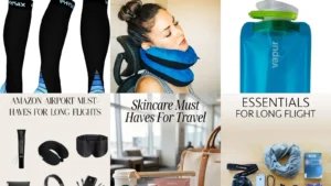 15+ Long Flight Essentials List That Beat Jet Lag