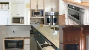 20+ Clever Microwave Location Ideas That Save Kitchen Space