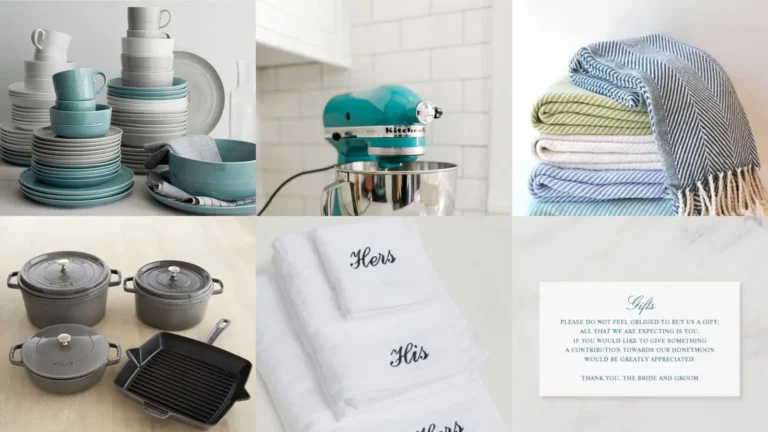 20+ Wedding Registry Ideas That Guests Actually Want