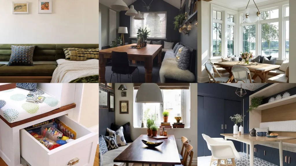 12+ Banquette Decorating Ideas That Transform Tiny Spaces