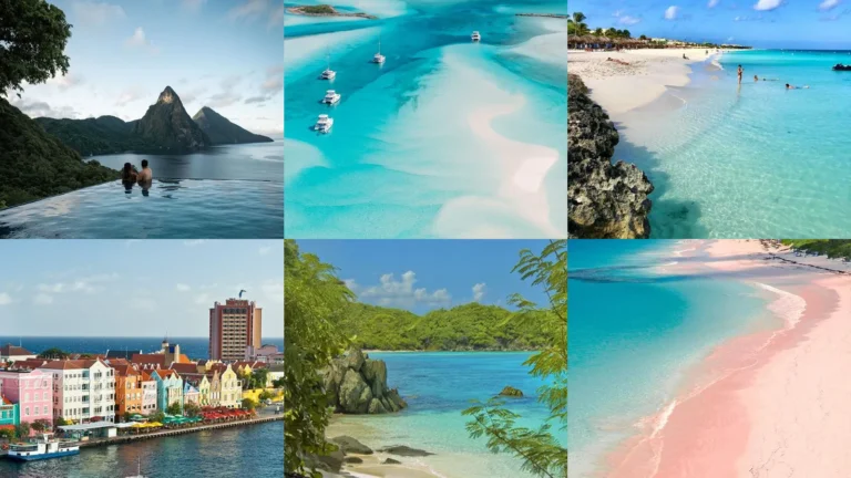 20 Caribbean Honeymoon Ideas, From Mountain Views to Pink Beaches