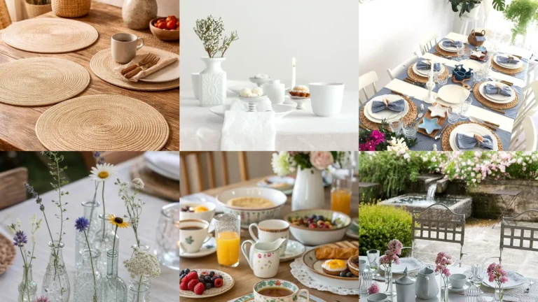 13+ Stunning Breakfast Table Decorations That Wow Guests
