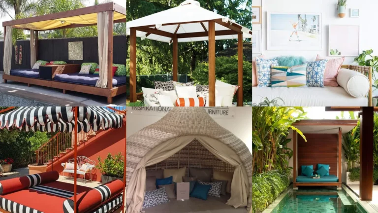 15+ Stunning Cabana Daybed Designs That Transform Backyards