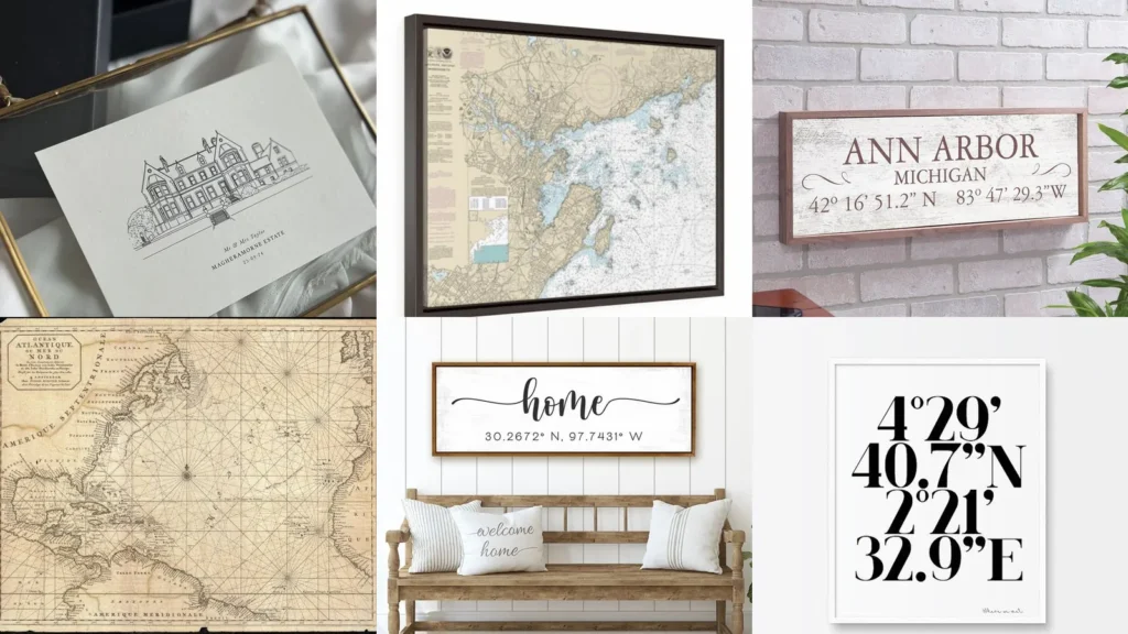 14+ Stunning Coordinates Artwork Ideas That Transform Walls