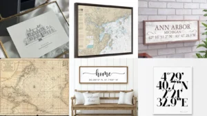 14+ Stunning Coordinates Artwork Ideas That Transform Walls