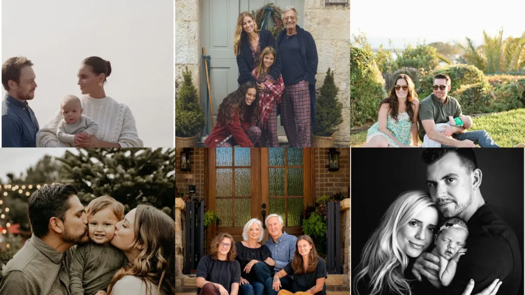 20 Family Photo Ideas With Sweet Poses and Pretty Outdoor Settings