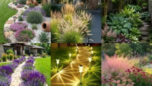 20 Landscaping Ideas Around House Borders, Paths and Patios