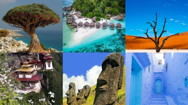 20 of the Most Exotic Places to Travel: Islands, Deserts and Beautiful Views