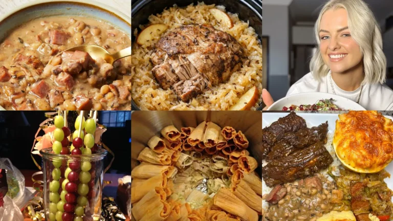 20 New Year's Day Food Ideas for Dinner, Snacks and Sweet Treats