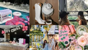 20 Palm Springs Bachelorette Party Ideas With Pool Floats, Pink Decor and More