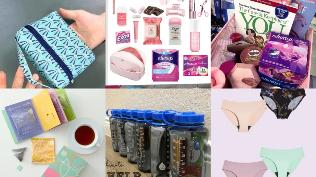 20 Period Kit Ideas With Cute Pouches and Useful Extras