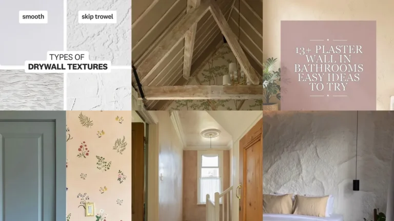 12+ Stunning Plaster Wallpaper Ideas Transform Any Room