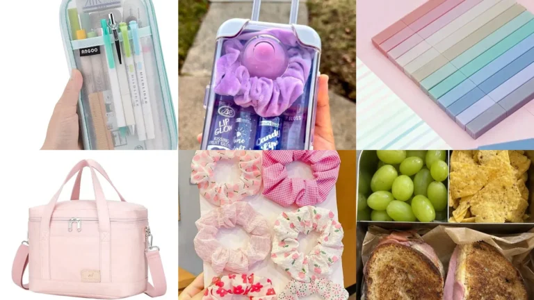 20 School Essentials for Teen Girls and Cute Extras to Pack