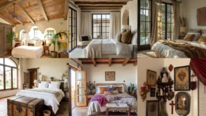 20 Spanish Bedroom Ideas With Arches, Carved Details and Pretty Colors