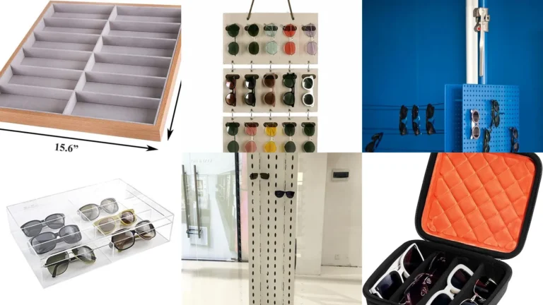 19+ Genius Sunglass With Case Storage Ideas That Organize Fast