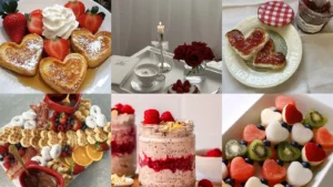 20 Valentine's Day Breakfast Ideas With Hearts, Berries and Pink Details